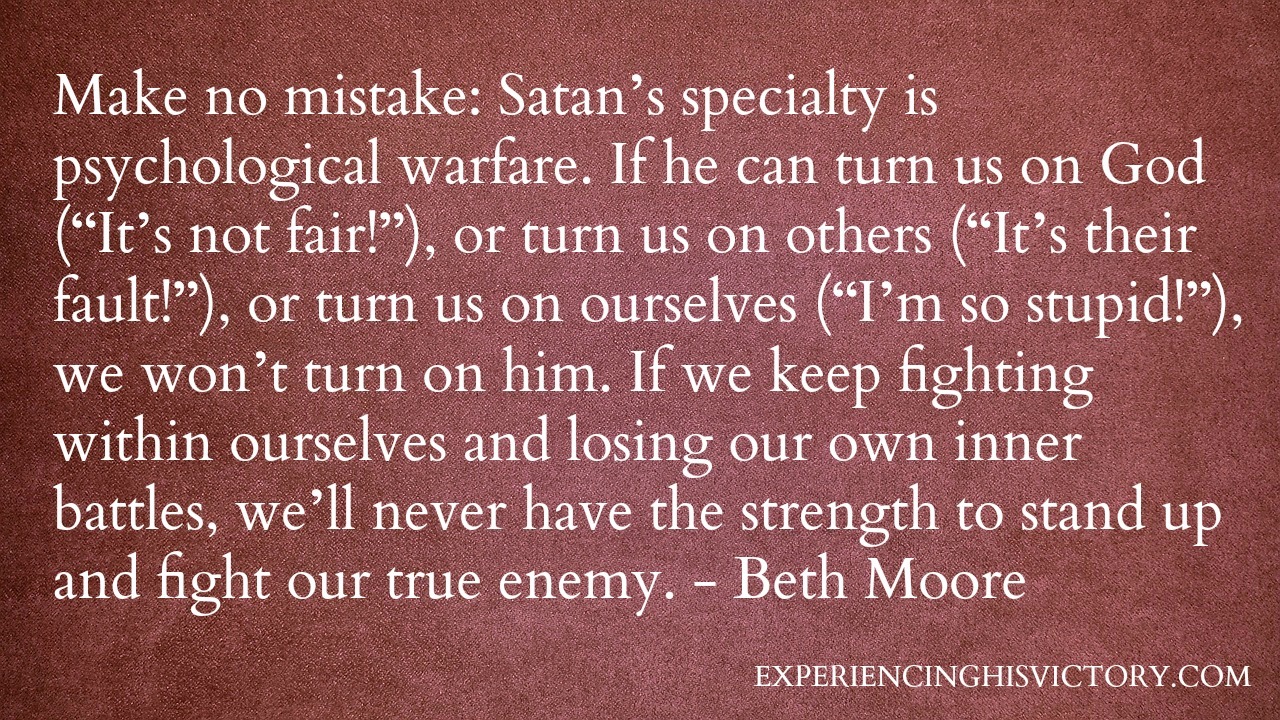 [Image] Satan’s Psychological Warfare