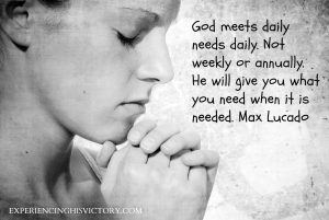 [Image] God Meets Our Daily Needs