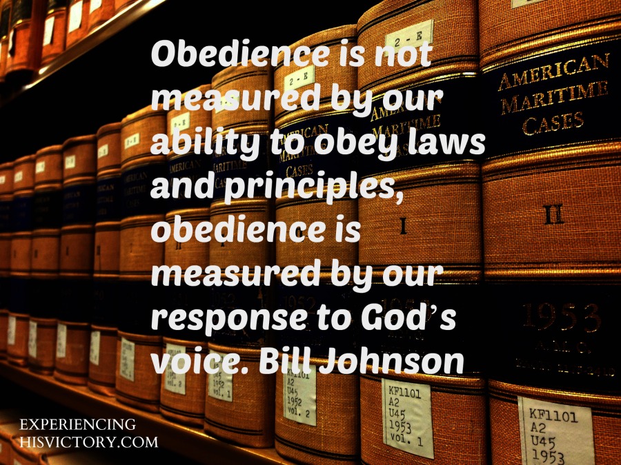 [Image] Obedience: Responding to God’s Voice