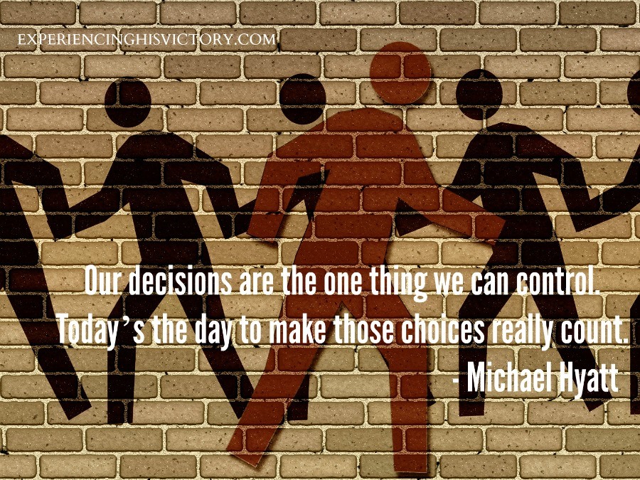 [Image] We Control Our Decisions