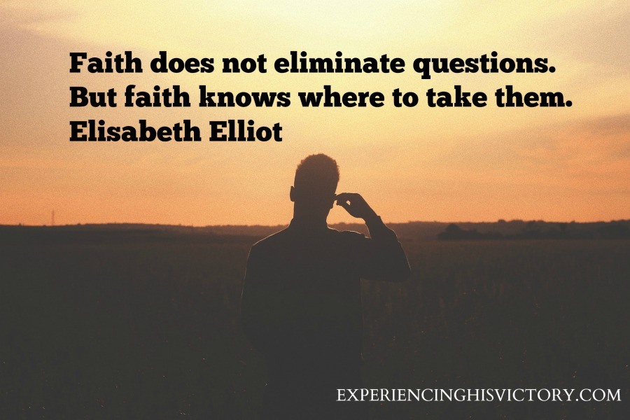 [Image] Faith Knows Where to Take Questions