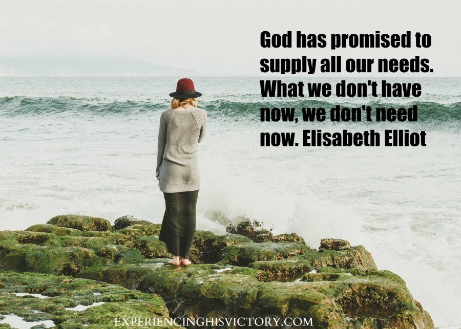 [Image] God Has Promised to Supply All of Our Needs