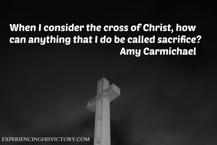[Image] When I Consider the Cross of Christ