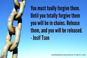 Total Forgiveness Looses Chains [Image]