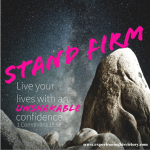 Stand Firm [Image]