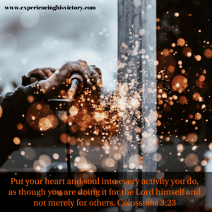 Doing it for the Lord [Image]